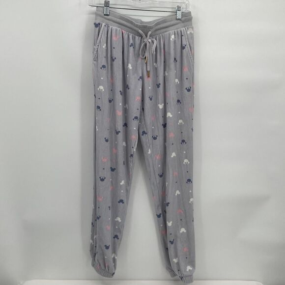 Disney Mickey Womens Small Pajama set Fuzzy Pullover Sweatshirt Jogger Pants - Picture 5 of 8